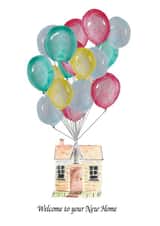 Welcome to your new home. Moving home. created by Jacqueline Woolnough