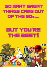 Out of the 80s birthday card created by StuArt