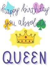 Celebrate the birthday queen created by ABL Calligraphy