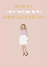 Sex and the City Birthday Card 1000 created by Made Mint Designs