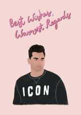 Schitts Creek David Rose Card - Birthday Card created by CorinaFay Illustration