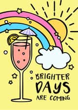 Brighter Days are Coming Lockdown Card created by CoconuTacha