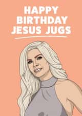 Tamra Judge Real Housewives Birthday Card created by YOB & YAG