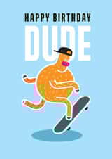 Happy Birthday Skater Dude created by Duck In love