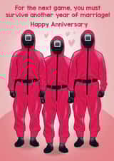 Squid games marriage  created by Lucy Rose Party