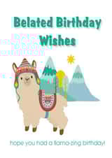 Belated Birthday Wishes created by MBSJ Designs