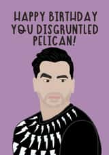 David Schitts Creek birthday card created by Laura Did That