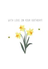 With Love on Your Birthday Card created by Giggl Greetings 