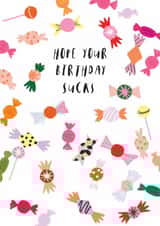 hope your birthday sucks created by DOTS + STRIPES