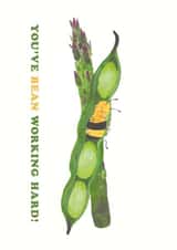 You've Bean Working Hard - Graduation - Full Marks - School Card created by Heather Hattrick