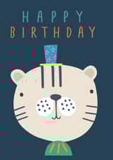 Happy Birthday Children's Tiger Card created by Sally Payne Design