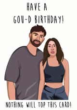 Peggy Gou and Patrick Topping Birthday Card created by This Is Apollo