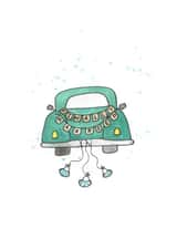 FINALLY MARRIED wedding card created by GRA Designs