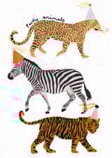 Party Animals Birthday Card created by Sweetlove Press