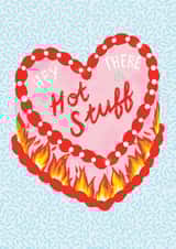Hey There Hot Stuff Card created by The Stylist Illustrates