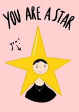 You are a star Card created by Phoebe Harris