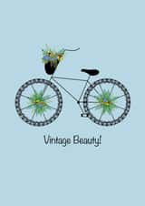 Vintage Beauty Birthday Card created by Marla & Max Design