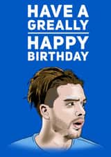 Fun Birthday Card - Jack Grealish - Football created by Elgo Designs