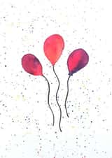 Balloons art splatter car, bright and colourful created by Hobo Zobo