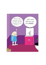 Get some exercise Birthday card created by Mike Ryan