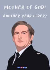 Funny Line Of Duty Birthday Card created by The Girl Next Draw Cards