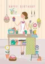 Potting Shed Birthday Card created by Little Stringers