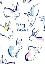 Hoppy Easter Bunnies Card created by Hotchpotch 