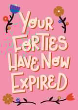 Expired, 50th Birthday Card created by Yasmin Atherton