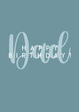 Dad Birthday Card created by PERSNL