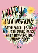 Happy anniversary to my weird partner in crime created by qwertycat