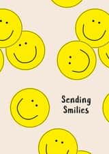 Send a Smile Smilies Card created by Pig + Plums