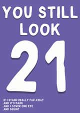 Funny Old Birthday Card created by For Cards Sake 