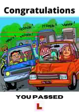 Congratulations on passing your driving test created by Jan Munro