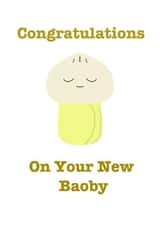 Congratulations On Your New Baoby - Baby Card created by Em's Minicrafts
