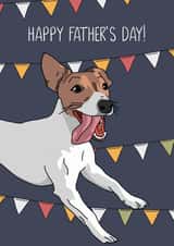 Cute Jack Russell Father's Day card! created by Evie Garnett Designs