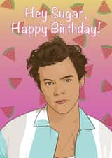 Harry Styles Watermelon Sugar, happy birthday! created by Liam Harris