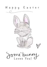 Some’ bunny loves you! created by Acorn Illustrations