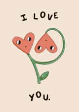 I Love You Card created by Graphic Jod