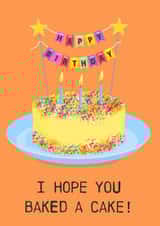 Bake your own Cake Birthday Card created by Soppy Copy