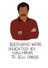 Ron Swanson Birthday created by AbbieDabs