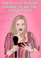 Mean Girls Birthday card 1000 created by Ain't It Fun