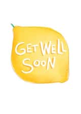 Lemon get well soon card created by Vavosha