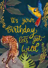 It's your birthday, let's get wild! created by Nattie Threads