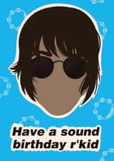 Have a sound birthday r kid Gallagher created by Lisa Loodle