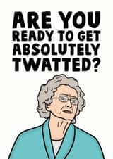 Doris Gavin And Stacey Absolutely Twatted Card created by Studio Doodles