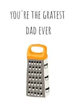 Funny Father's Day Card - Gratest Dad created by Amy (Hedgecards)