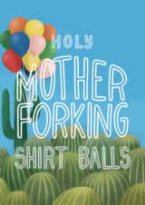 Holy mother forking shirt balls created by Good Goose Designs