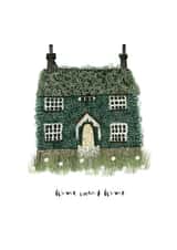 Pretty Traditional House New Home Card - Home Sweet Home created by Melissa James