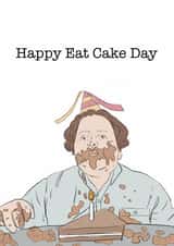 Happy Eat Cake Day created by Saluki Studio