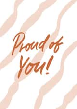 Proud of you! created by lowkey print studio